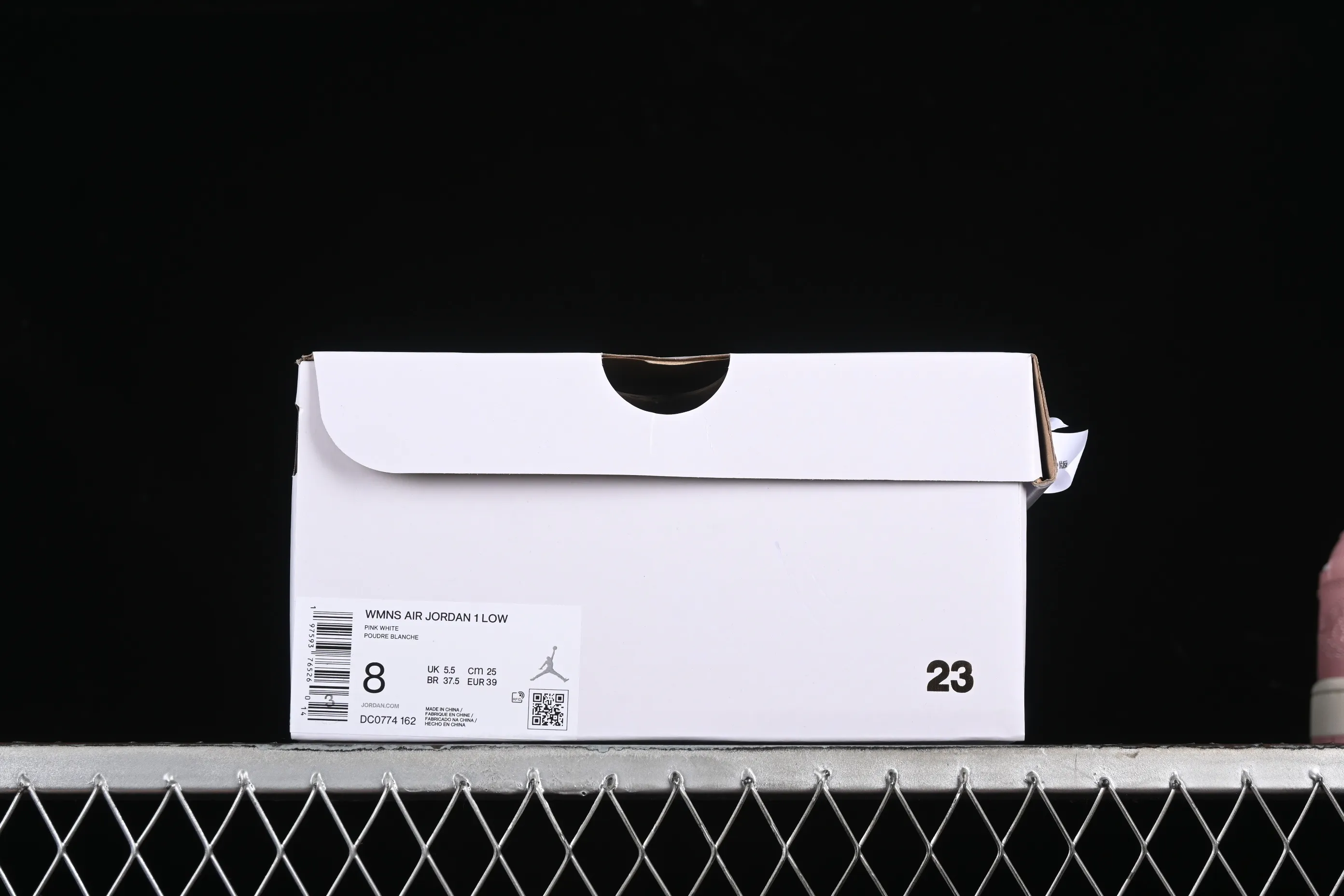 All categories Air Jordan Jordan series basketball shoes Air Jordan 1 Low Air Jordan 1 Low AJ1 Joe 1 pink and white low-top cultural and casual sneakers DC0774-162
